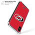 NHL Carolina Hurricanes Solid Background iPhone XS Max Clear Case